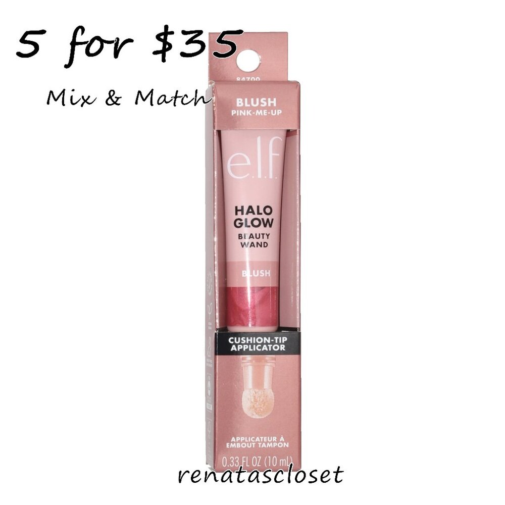 E.L.F. Halo Glow Blush Beauty Wand - Pink-Me-Up NWT/NIP